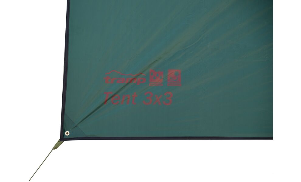 Туристичний тент Tramp UTRT-100, 300x300 см, Розмір: 300x300, Колір виробника: Green, зображення 3