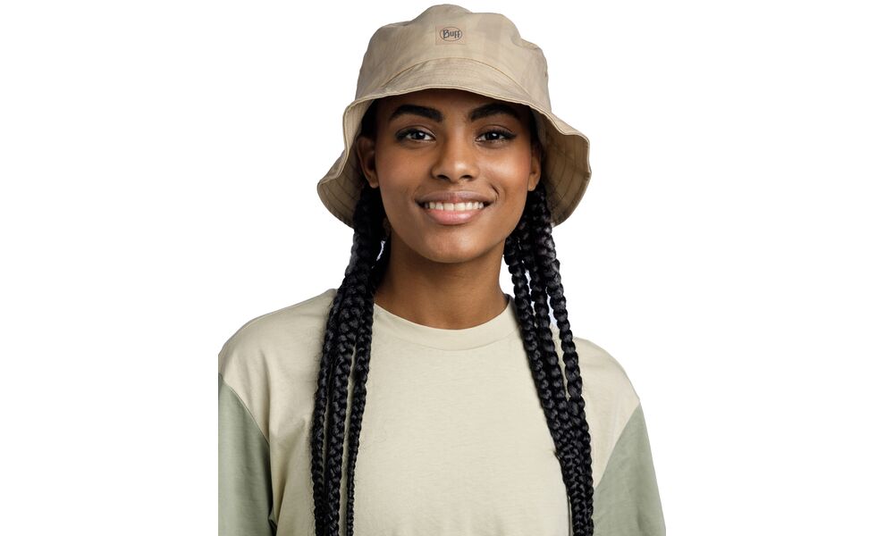 Панама BUFF® Adventure Bucket (Acai Sand), Колір виробника: Acai Sand, Тип розміру: L/XL, зображення 4
