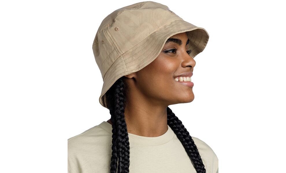 Панама BUFF® Adventure Bucket (Acai Sand), Колір виробника: Acai Sand, Тип розміру: L/XL, зображення 5