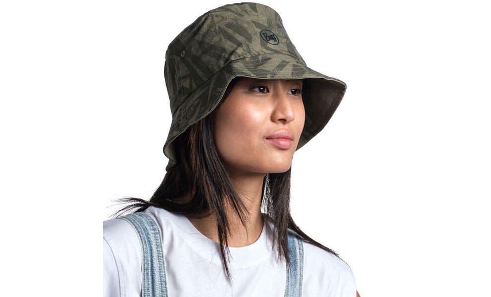 Панама BUFF® Adventure Bucket (Acai Khaki), Колір виробника: Acai Khaki, Тип розміру: L/XL, зображення 5