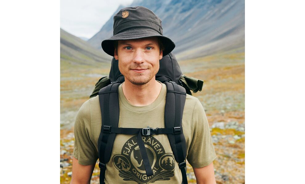 Панама Fjallraven Kiruna - 77277 (346/Pomegranate Red), Колір виробника: 346/Pomegranate Red, Тип розміру: L, зображення 6