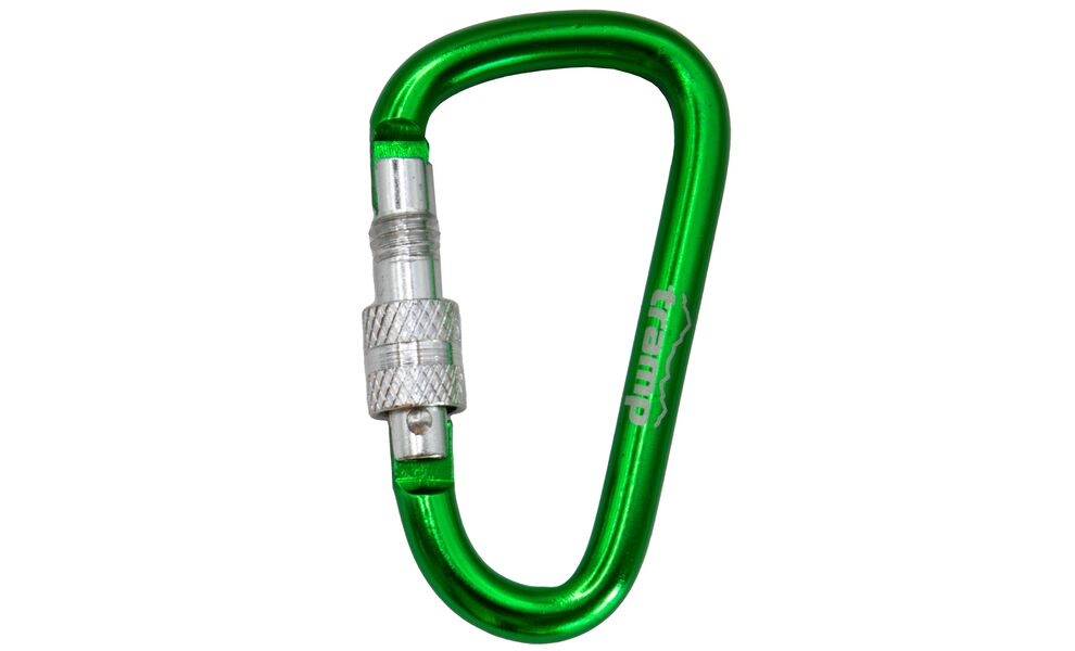 Набір карабінів Tramp UTRA-302 (Green), 10 шт., Тип розміру: 7 см, Колір: Green, зображення 3