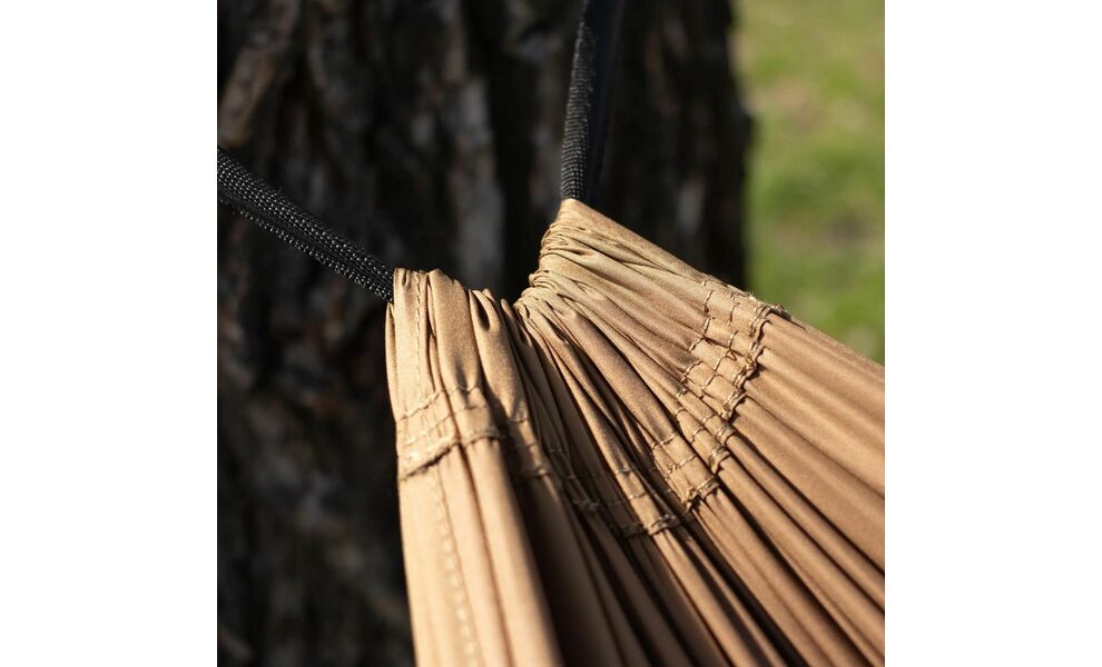 Туристичний гамак Tribe Hammock (Coyote) (з кріпленнями), Колір виробника: Coyote, зображення 4