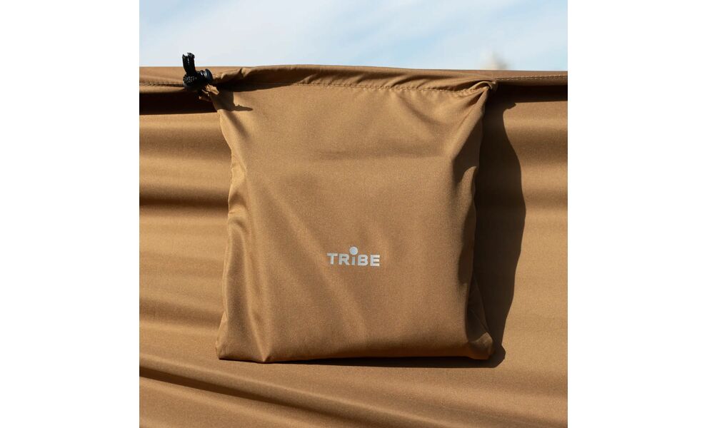 Туристичний гамак Tribe Hammock (Coyote) (з кріпленнями), Колір виробника: Coyote, зображення 6