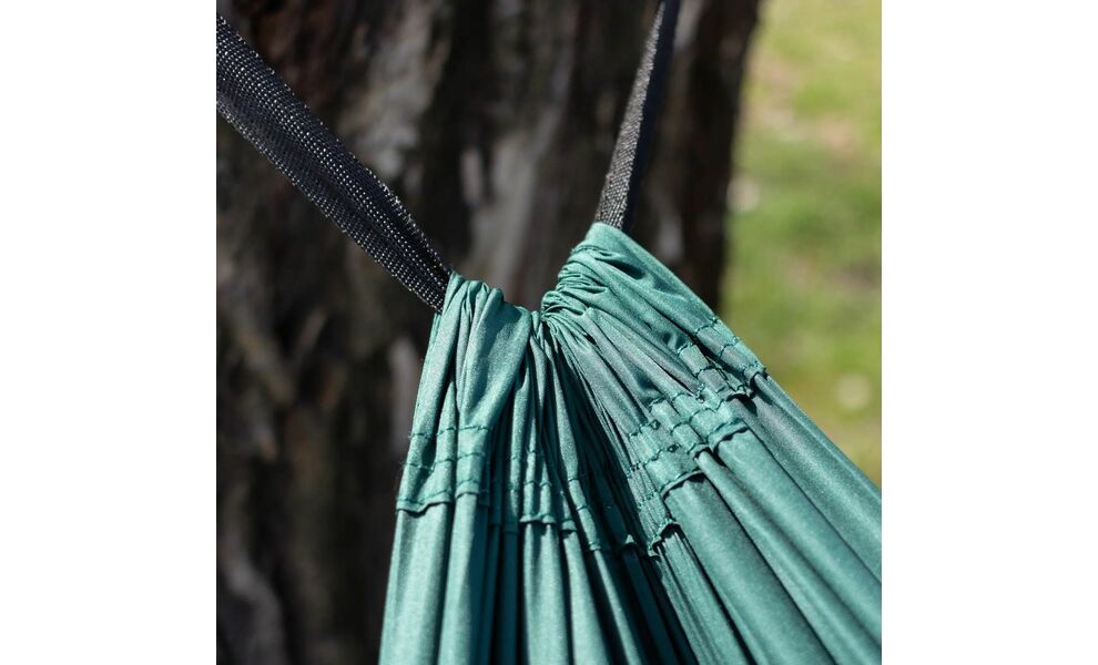 Гамак Tribe Hammock (Green) (з кріпленнями), Колір виробника: Green, зображення 4