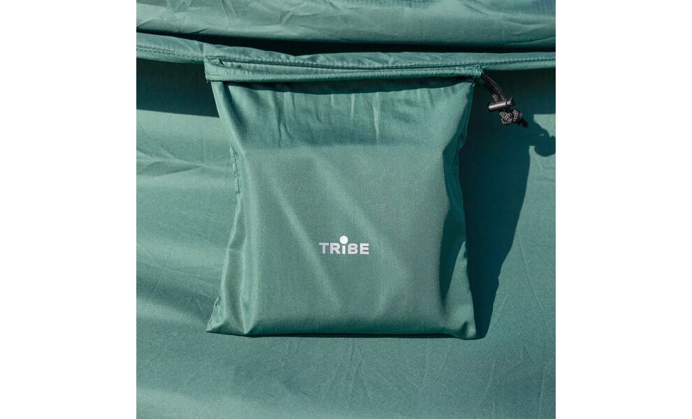 Гамак Tribe Hammock (Green) (з кріпленнями), Колір виробника: Green, зображення 6