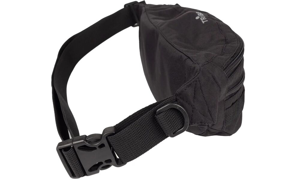 Сумка на пояс Tribe Organiser Velcro, Об'єм: 3, Колір виробника: Black, зображення 4