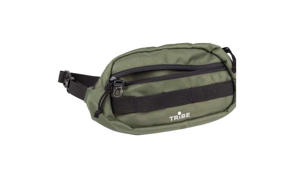 Сумка на пояс Tribe Waist (Olive), Об'єм: 2,5, Колір виробника: Olive, зображення 8