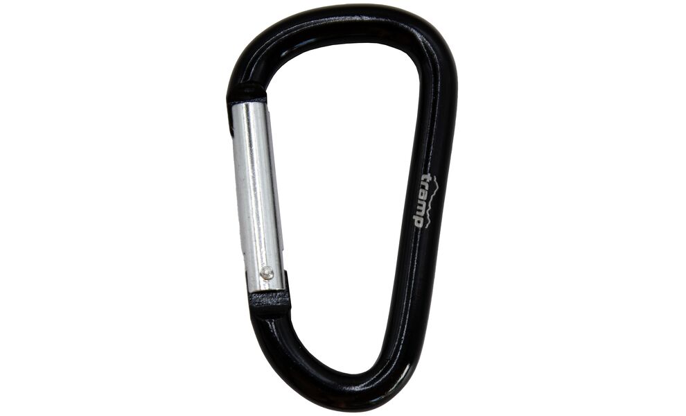 Набір карабінів Tramp UTRA-301 (Black), 10 шт., Тип розміру: 7 см, Колір: Black, зображення 2