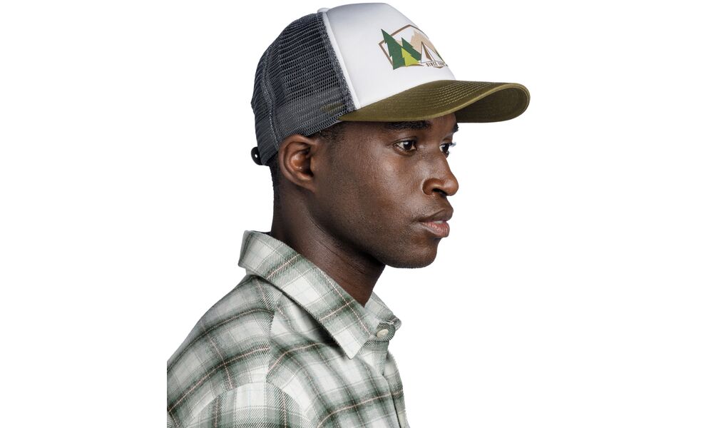 Кепка BUFF® Trucker (Darryl White), Колір виробника: Darryl White, зображення 4