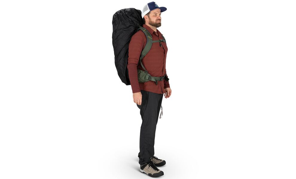Дощовик на рюкзак Osprey Ultralight - L (Black), 50-75 л, Об'єм рюкзака: 50-75, Колір виробника: Black, зображення 4