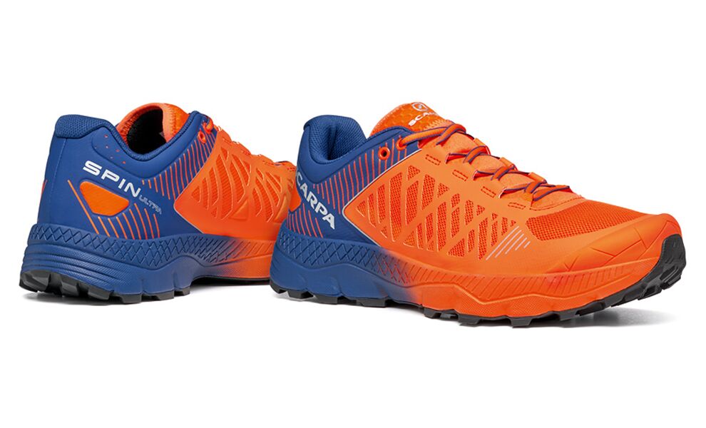 Бігові кросівки чоловічі SCARPA Spin Ultra - 33072-350 (Orange Fluo/Galaxy Blue), Колір виробника: Orange Fluo/Galaxy Blue, Розмір виробника: EU 43,5, зображення 6