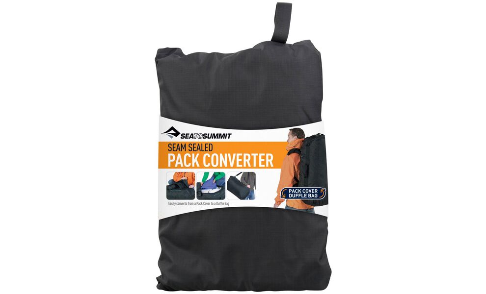 Дощовик на рюкзак Sea to Summit Pack Converter - M (Black), 50-70 л, Об'єм рюкзака: 50-70, Колір виробника: Black, зображення 4