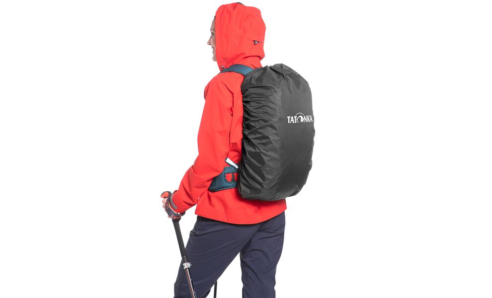 Дощовик на рюкзак Tatonka Rain Cover - S (Black), 30-40 л, Об'єм рюкзака: 30-40, Колір виробника: Black, зображення 7