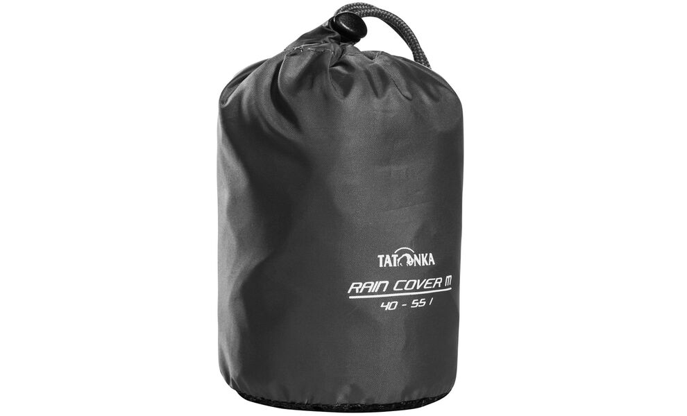 Дощовик на рюкзак Tatonka Rain Cover - M (Black), 40-55 л, Об'єм рюкзака: 40-55, Колір виробника: Black, зображення 2