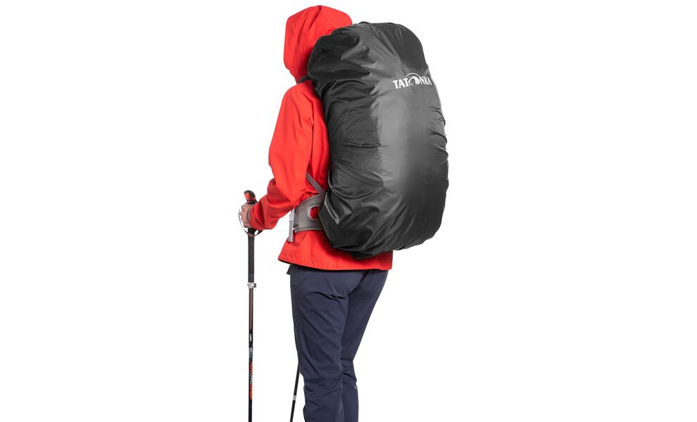 Дощовик на рюкзак Tatonka Rain Cover - M (Black), 40-55 л, Об'єм рюкзака: 40-55, Колір виробника: Black, зображення 11
