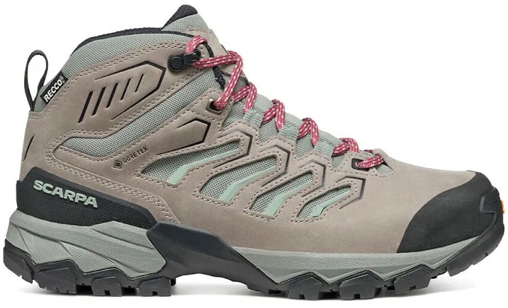 Трекінгові черевики жіночі SCARPA Moraine Mid GTX - 63056-202 (Mineral), Колір виробника: Mineral, Тип колодки: середня, Розмір виробника: EU 38, зображення 2