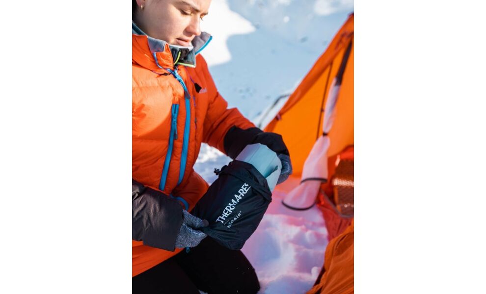 Надувний каремат Therm-a-Rest NeoAir Xtherm NXT - Regular Wide: з мішком-насосом, Товщина: 7,6, Тип розміру: Regular Wide, Колір виробника: Neptune, зображення 6