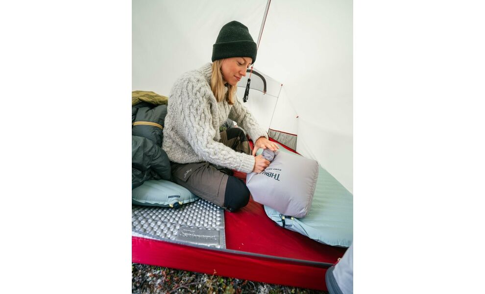 Надувний каремат Therm-a-Rest NeoAir Xtherm NXT - Regular Wide: з мішком-насосом, Товщина: 7,6, Тип розміру: Regular Wide, Колір виробника: Neptune, зображення 7