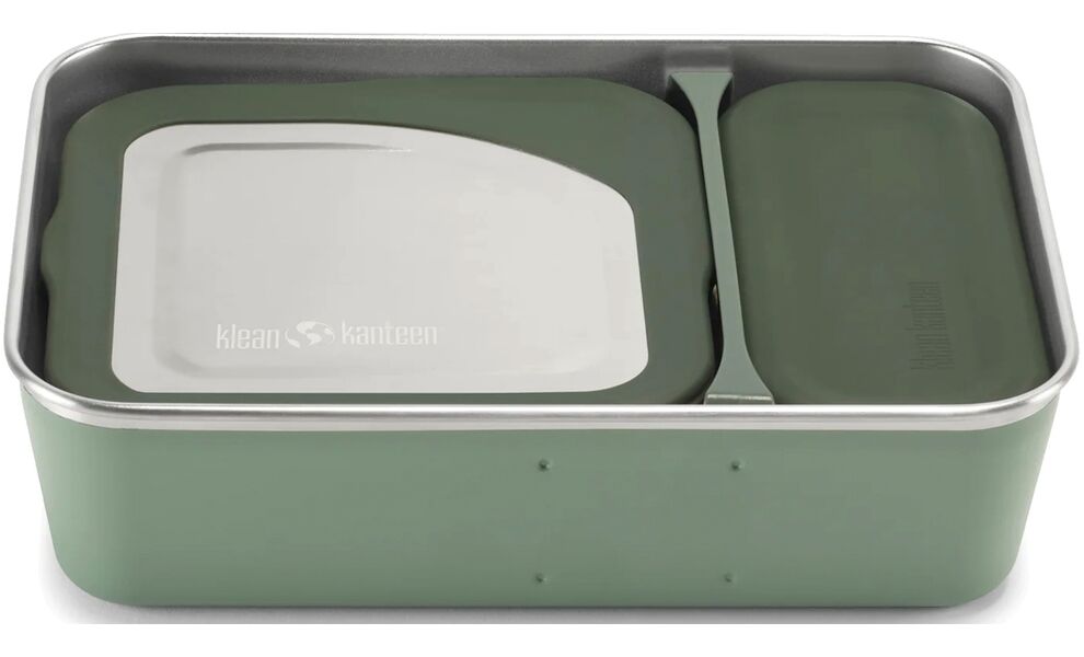 Туристичний набір герметичних контейнерів для їжі Klean Kanteen Rise - Family (Sea Spray), нержавіюча сталь (3 шт), зображення 5