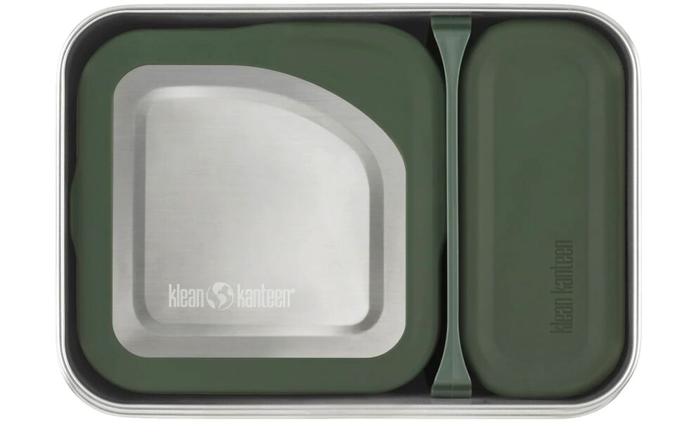 Туристичний набір герметичних контейнерів для їжі Klean Kanteen Rise - Family (Sea Spray), нержавіюча сталь (3 шт), зображення 4