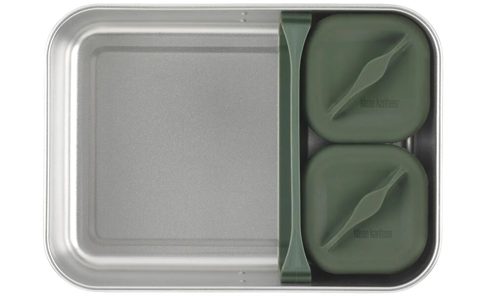 Туристичний герметичний контейнер для їжі Klean Kanteen Rise - Half Snack (Sea Spray) на 83 мл, нержавіюча сталь, Об'єм: 83, Колір: Sea Spray, зображення 7