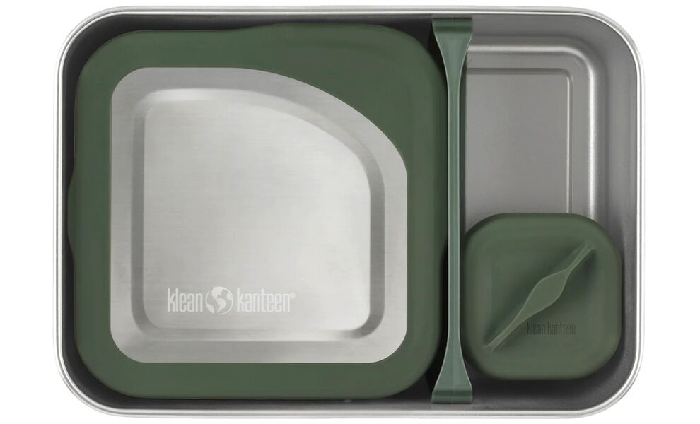 Туристичний герметичний контейнер для їжі Klean Kanteen Rise - Half Snack (Sea Spray) на 83 мл, нержавіюча сталь, Об'єм: 83, Колір: Sea Spray, зображення 8