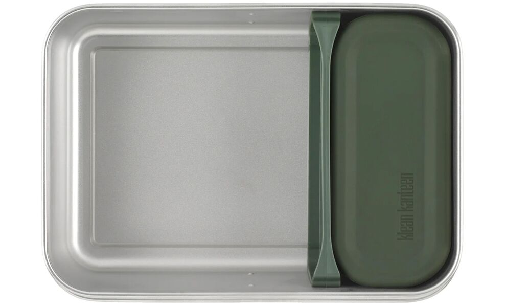 Туристичний герметичний контейнер для їжі Klean Kanteen Rise - Snack (Sea Spray) на 296 мл, нержавіюча сталь, Об'єм: 296, Колір: Sea Spray, зображення 6