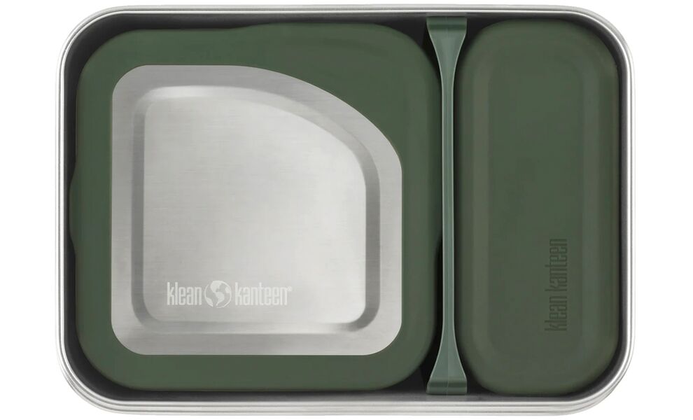 Туристичний герметичний контейнер для їжі Klean Kanteen Rise - Snack (Sea Spray) на 296 мл, нержавіюча сталь, Об'єм: 296, Колір: Sea Spray, зображення 7