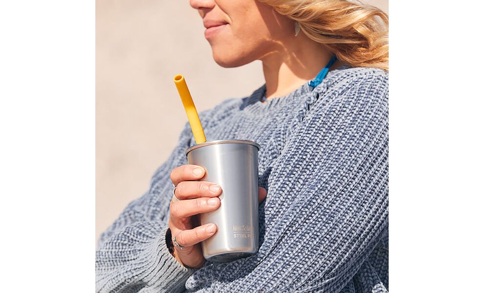 Туристична набір трубочок Klean Kanteen Straw (8 мм), нержавіюча сталь (4 шт), зображення 6