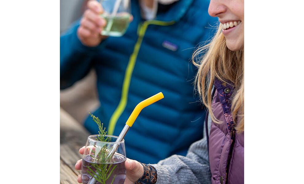 Туристична набір трубочок Klean Kanteen Straw (8 мм), нержавіюча сталь (4 шт), зображення 2