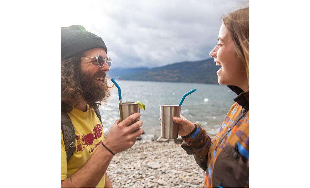 Туристична набір трубочок Klean Kanteen Straw (8 мм), нержавіюча сталь (4 шт), зображення 8