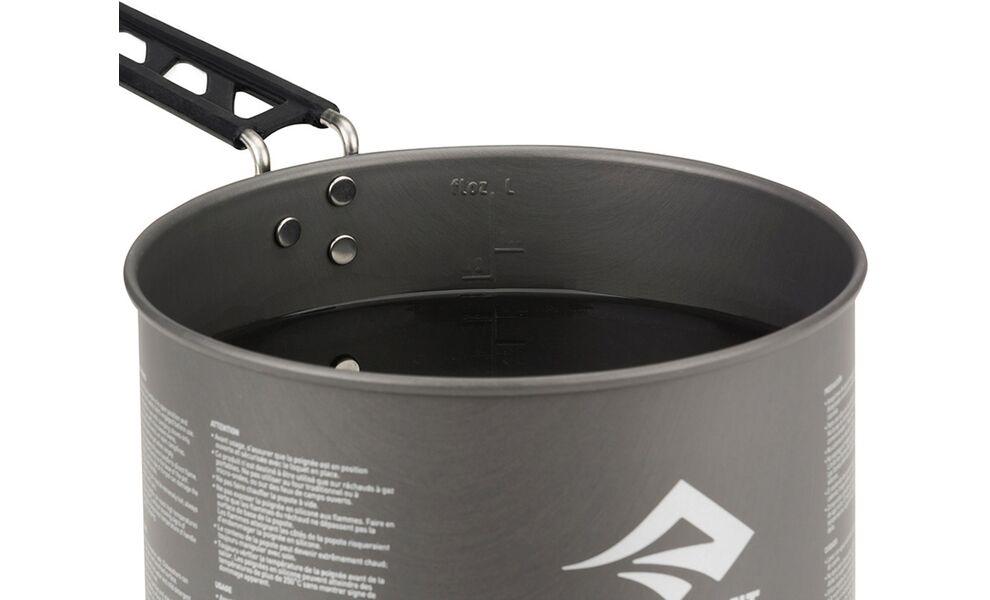 Кемпінговий набір каструль з анодованого алюмінію Sea to Summit Alpha Pot - Set 2.0: 2 каструлі, зображення 7