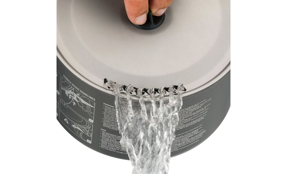 Кемпінговий набір каструль з анодованого алюмінію Sea to Summit Alpha Pot - Set 2.0: 2 каструлі, зображення 9