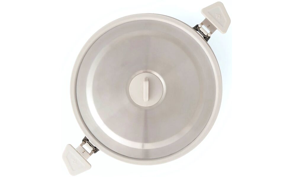 Складна туристична каструля для пальника Sea to Summit Detour (Moonstruck Grey) на 5 л, харчовий силікон, Об'єм: 5, Колір виробника: Moonstruck Grey, зображення 3