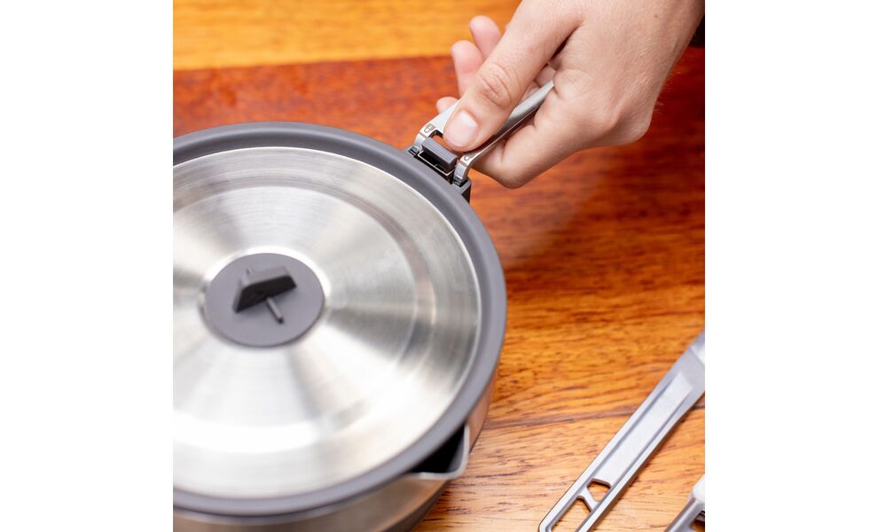 Складна туристична каструля з носиком для пальника Sea to Summit Detour на 1,8 л, харчовий силікон, Об'єм: 1,8, зображення 7