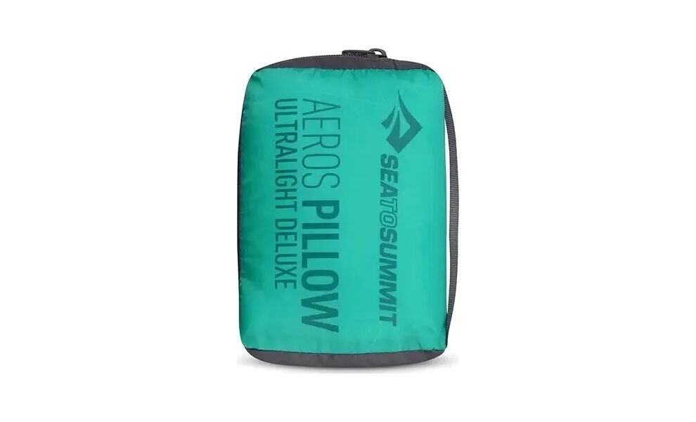 Туристична надувна подушка Sea to Summit Aeros Ultralight 2025 - Deluxe (Sea Foam), Тип розміру: Deluxe, Колір виробника: Sea Foam, зображення 3