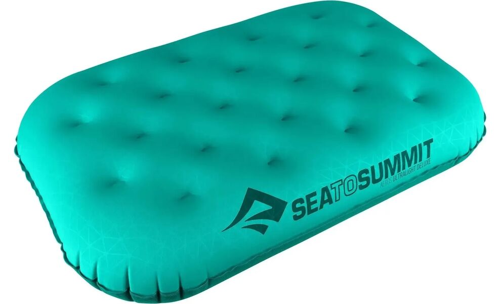 Туристична надувна подушка Sea to Summit Aeros Ultralight 2025 - Deluxe (Sea Foam), Тип розміру: Deluxe, Колір виробника: Sea Foam, зображення 2