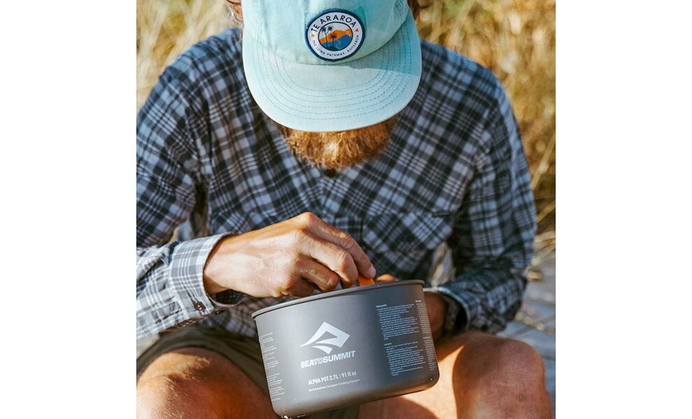 Кемпінговий набір каструль з анодованого алюмінію Sea to Summit Alpha Pot - Set 2.0: 2 каструлі, зображення 18