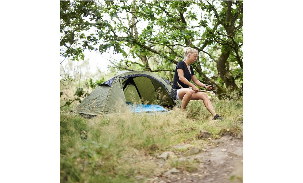 1-місний намет Grand Canyon Apex 1 Alu: двошаровий, вітростійкий, Кількість місць: 1, Матеріал каркасу: алюміній, Колір: Capulet Olive, зображення 13