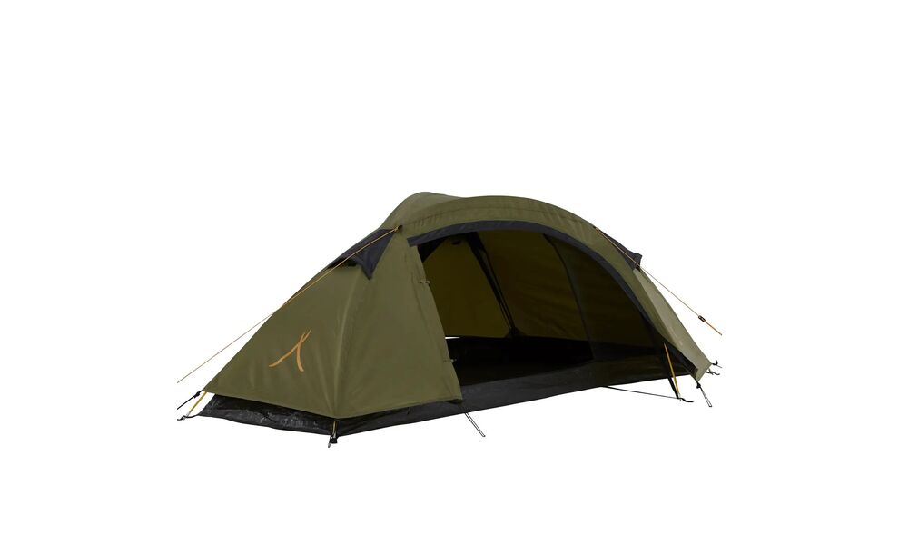 1-місний намет Grand Canyon Apex 1 Alu: двошаровий, вітростійкий, Кількість місць: 1, Матеріал каркасу: алюміній, Колір: Capulet Olive, зображення 5