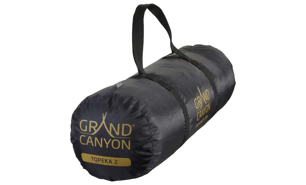 2-місний намет Grand Canyon Topeka 2 Alu: двошаровий, з тамбуром, Кількість місць: 2, Матеріал каркасу: алюміній, Колір: Capulet Olive, зображення 14