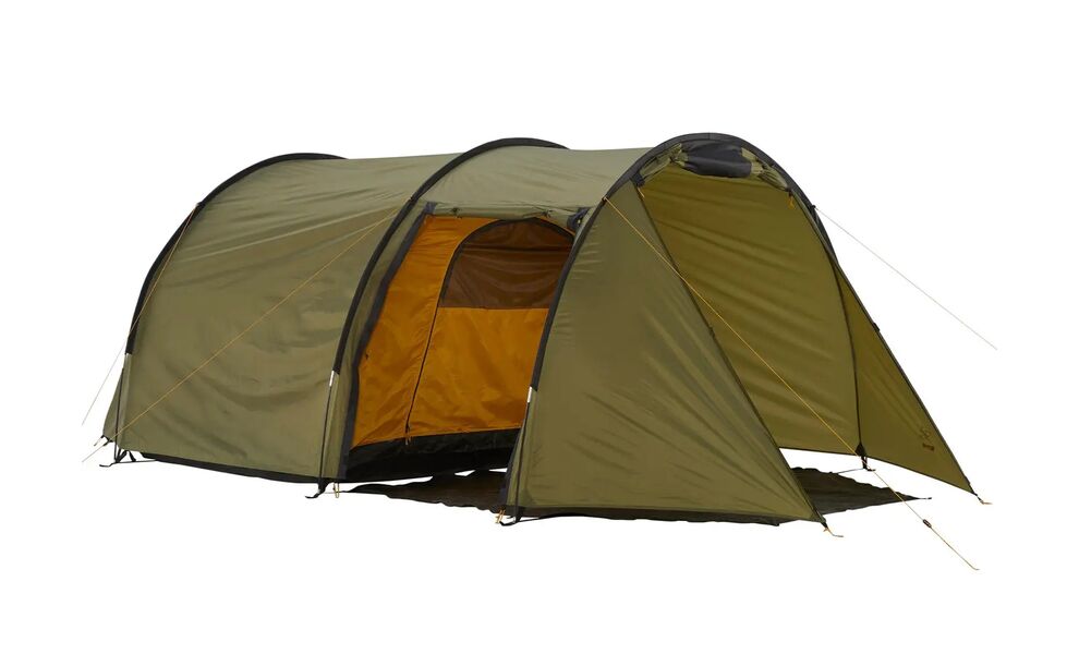 3-місний намет Grand Canyon Robson 3 Alu: двошаровий, з тамбуром, Кількість місць: 3, Матеріал каркасу: алюміній, Колір: Capulet Olive, зображення 3