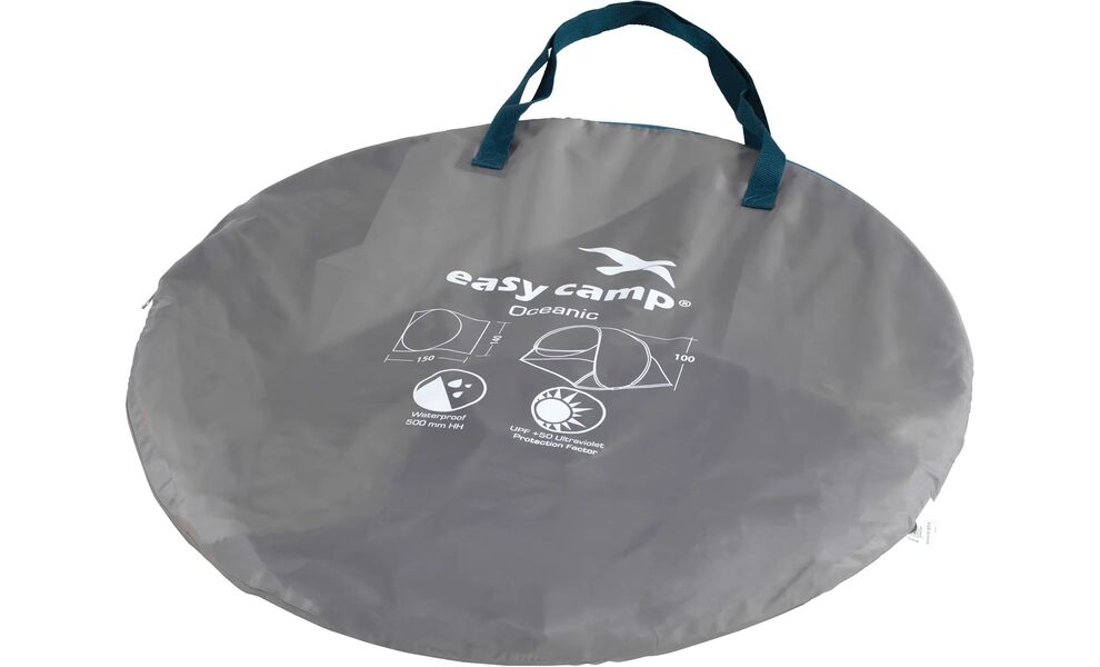 Пляжний автоматичний намет Easy Camp Oceanic 50 (Grey/Sand), Колір: Grey/Sand, зображення 6