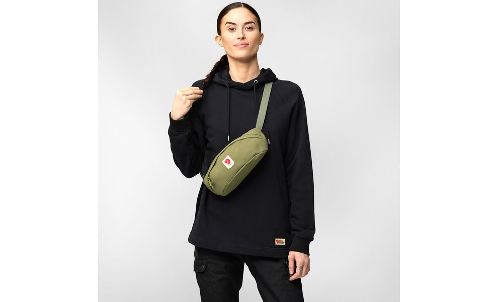 Сумка на пояс Fjallraven Ulvo Hip Pack Medium - 23165 (030/Dark Grey), 2 л, Об'єм: 2, Колір виробника: 030/Dark Grey, зображення 3
