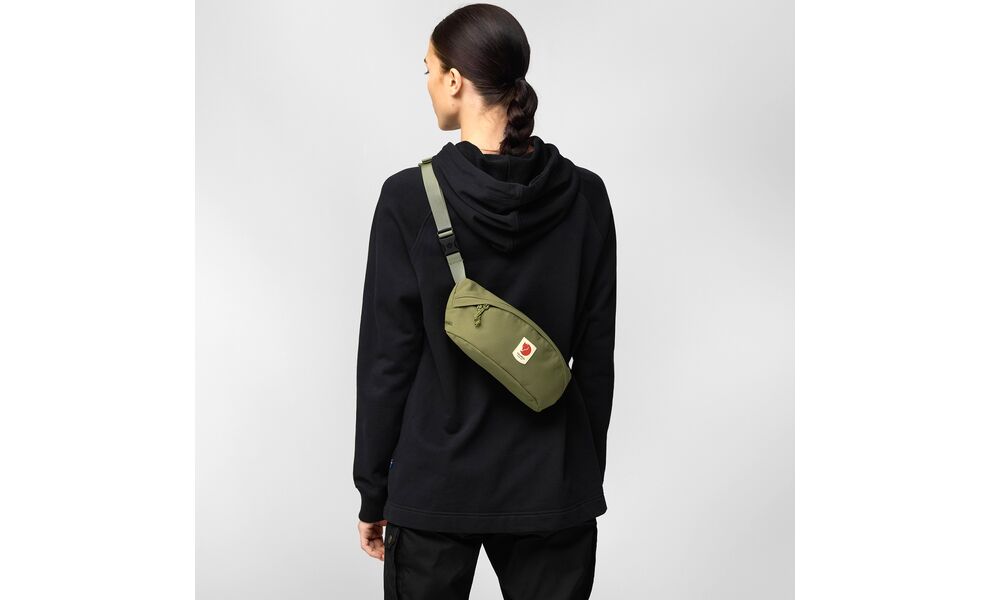 Сумка на пояс Fjallraven Ulvo Hip Pack Medium - 23165 (030/Dark Grey), 2 л, Об'єм: 2, Колір виробника: 030/Dark Grey, зображення 4