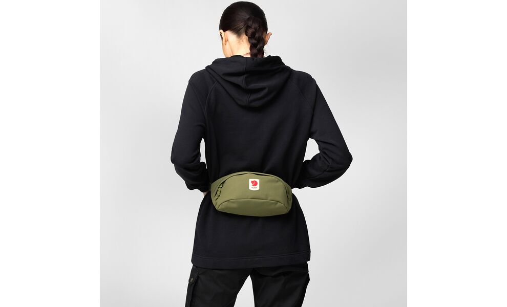 Сумка на пояс Fjallraven Ulvo Hip Pack Medium - 23165 (620/Green), 2 л, Об'єм: 2, Колір виробника: 620/Green, зображення 9