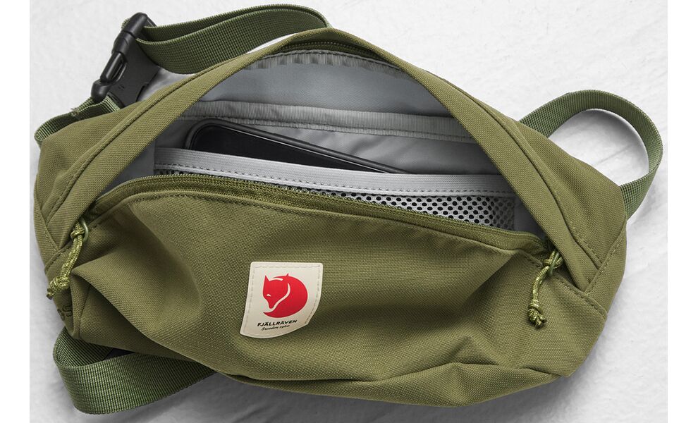 Сумка на пояс Fjallraven Ulvo Hip Pack Medium - 23165 (620/Green), 2 л, Об'єм: 2, Колір виробника: 620/Green, зображення 3