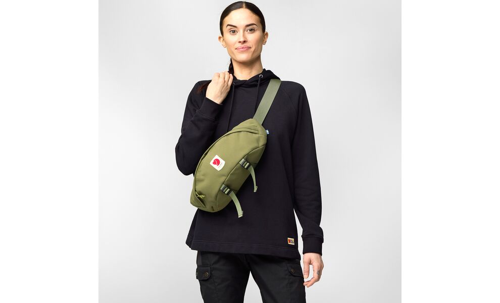 Сумка на пояс Fjallraven Ulvo Hip Pack Large - 23166 (550/Black), 4 л, Об'єм: 4, Колір виробника: 550/Black, зображення 3