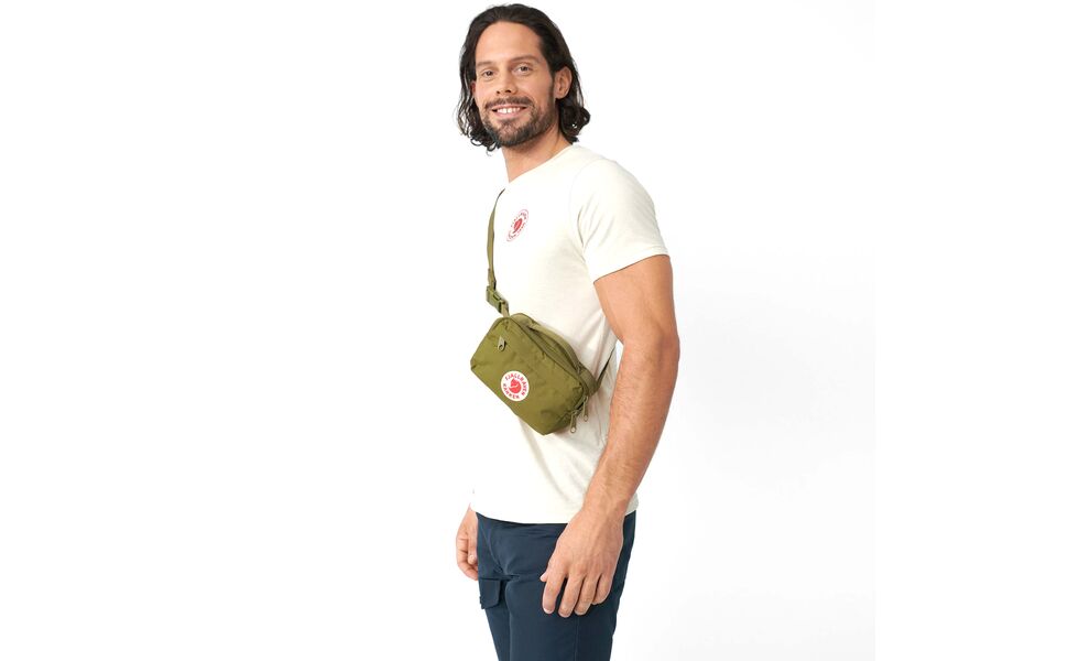 Сумка на пояс Fjallraven Kanken Hip Pack - 23796 (631/Foliage Green), 2 л, Об'єм: 2, Колір виробника: 631/Foliage Green, зображення 4